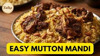 Arabian Mutton Mandi Recipe | Restaurant style Arabic Rice