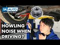 Car or truck howling noise when driving? How to evaluate your wheel hub bearings.