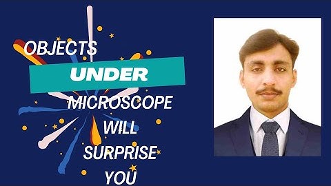 objects under microscope will surprise you | Microscopic world @fahadrafiq9284