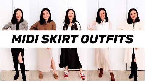Stylische Midi-Röcke im Herbst und Winter: Outfit-Ideen und Tipps