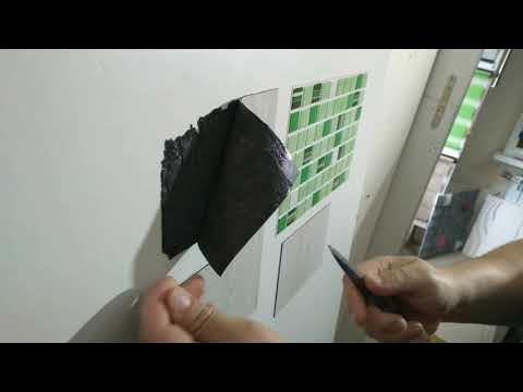 Самоклеящиеся панели как снимать