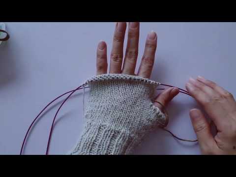 손가락 장갑 뜨기 (1) Simple Gloves (1)