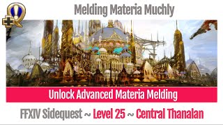 FFXIV Unlock Advanced Materia Melding - Melding Materia Muchly - A Realm Reborn