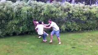 Funniest bucks party - Dizzy Bat Race