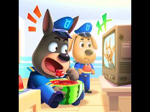 An Attack on Little Tabby P1丨Safety Sheriff Labrador👮