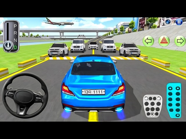 3D Driving Class Simulation || Funny Police Officer Refuel His Super Car Gas Crazy Driving Gameplay