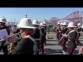 Hm royal marine band parade south queensferry