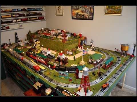 Lionel Postwar Display Layout - 11/10/13 - YouTube