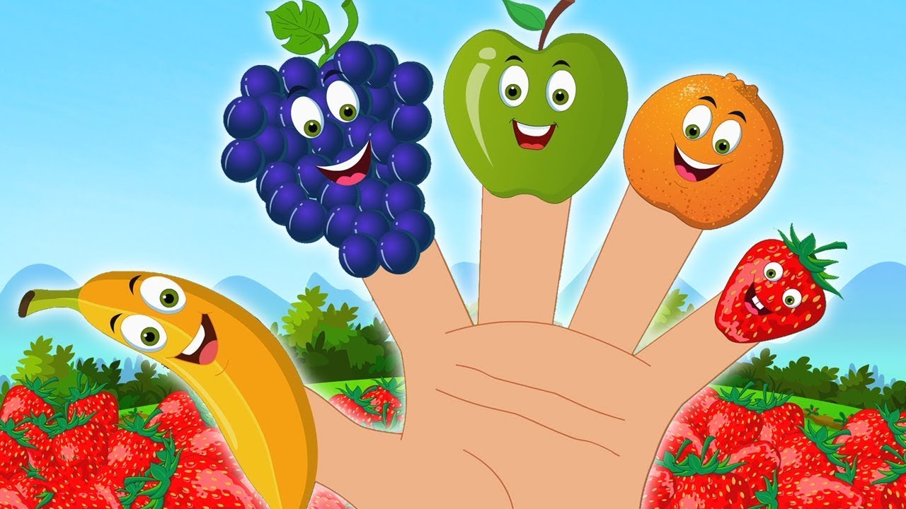 Frutas dedo familia | aprende frutas en español | educativos Videos | Fruits Finger Family
