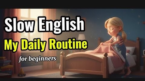 Learn Daily Routine in English | Easy English Listening and Speaking Practice