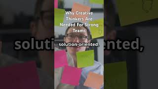 Creative minds build better teams. Here's why. #LeadershipTips #Innovation #ThinkDifferent