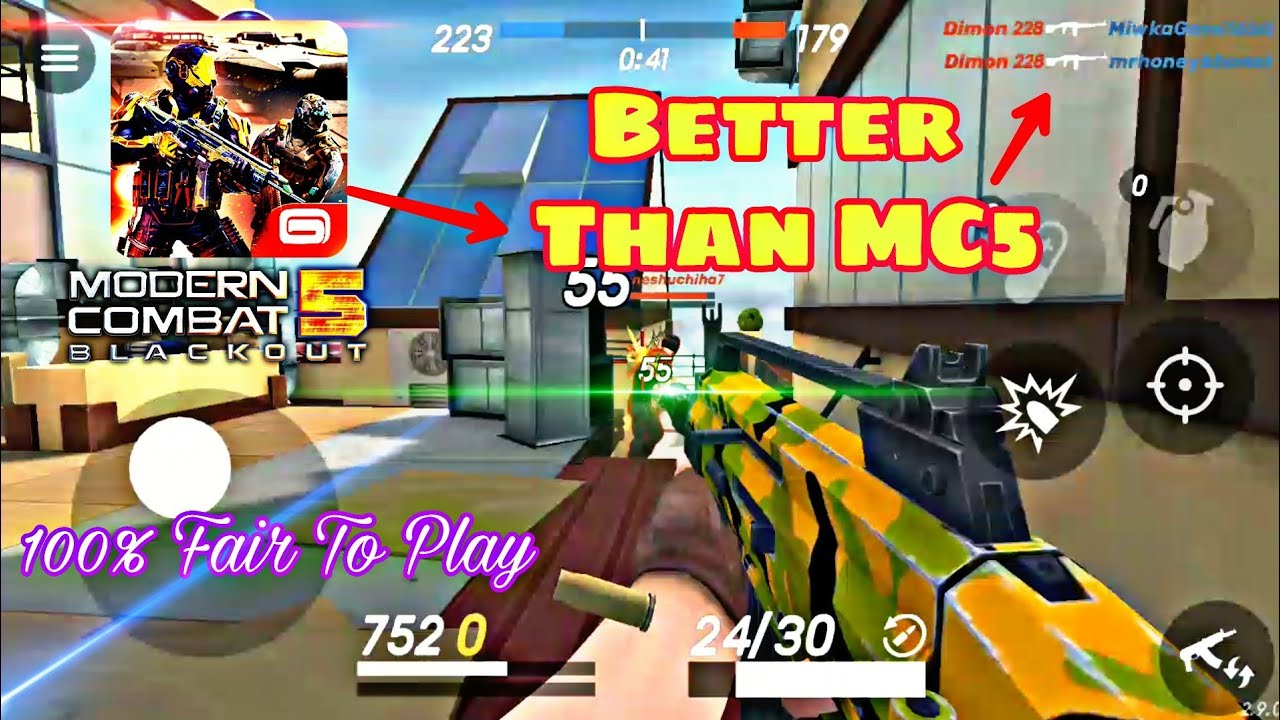 Best Free To Play FPS Game🎮 & Better Than MC5(100% You Will Love It)#1♥️