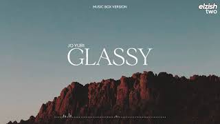 JO YURI (IZ*ONE) - GLASSY | Music Box Version (Lullaby Ver.)