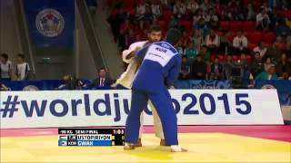 Dong Han Gwak vs Komronshokh Ustopiriyon World Judo Championships 2015
