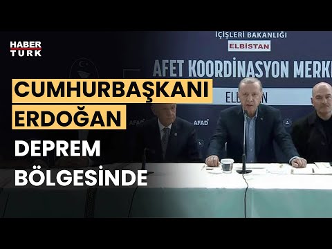 Cumhurbaşkanı Erdoğan ve Bahçeli Elbistan'da açıklamalarda bulundu...