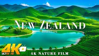 New Zealand 4K • Scenic Relaxation Film with Peaceful Relaxing Music and Nature Video Ultra HD