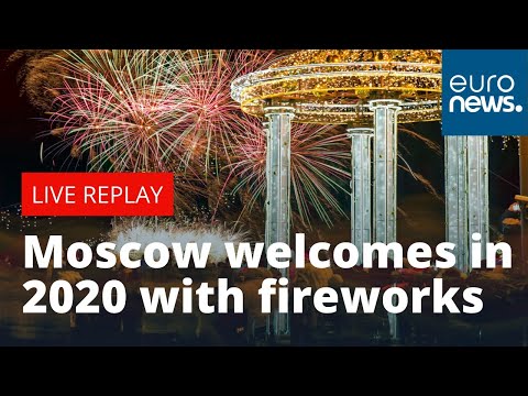 Russia welcomes in 2020 with Putin's speech and fireworks