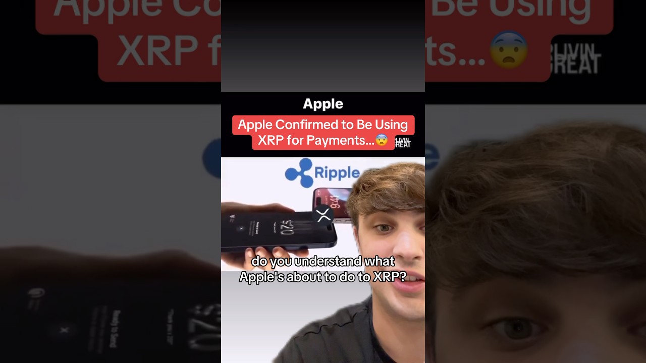 Apple Confirmed to Be Using XRP for Payments…😨 - YouTube