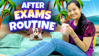 After Exams Vacation Routine 📝 | Full Masti 🥳| Cute Sisters