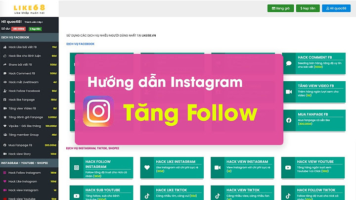 Hướng dẫn hack follow instagram năm 2024