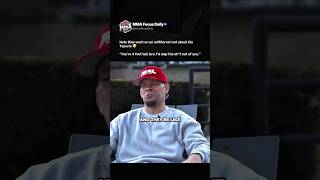 Nate Diaz said he doesn’t like Ilia Topuria 😅
