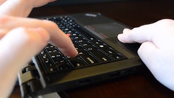 Thinkpad Yoga Keyboard Lift (Close Up)