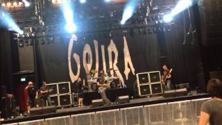 Another view of a part my performance of 'Oroborus' with Gojira in Netherlands!!