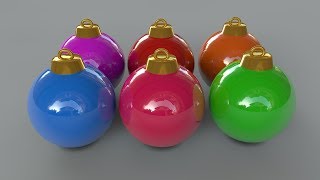 Cinema 4D Tutorial - Christmas Spheres
