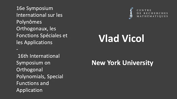 Vlad Vicol: An Intermittent Onsager Theorem III