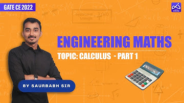 Engineering Mathematics | Calculus - Part 1 | Civil Engineering | GATE 2022 | Vidyalankar