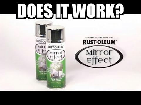 Rust Oleum Mirror Effect Spray Paint, How To Use Rust Oleum Mirror Effect Paint