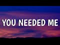 Anne Murray - You Needed Me (Lyrics)