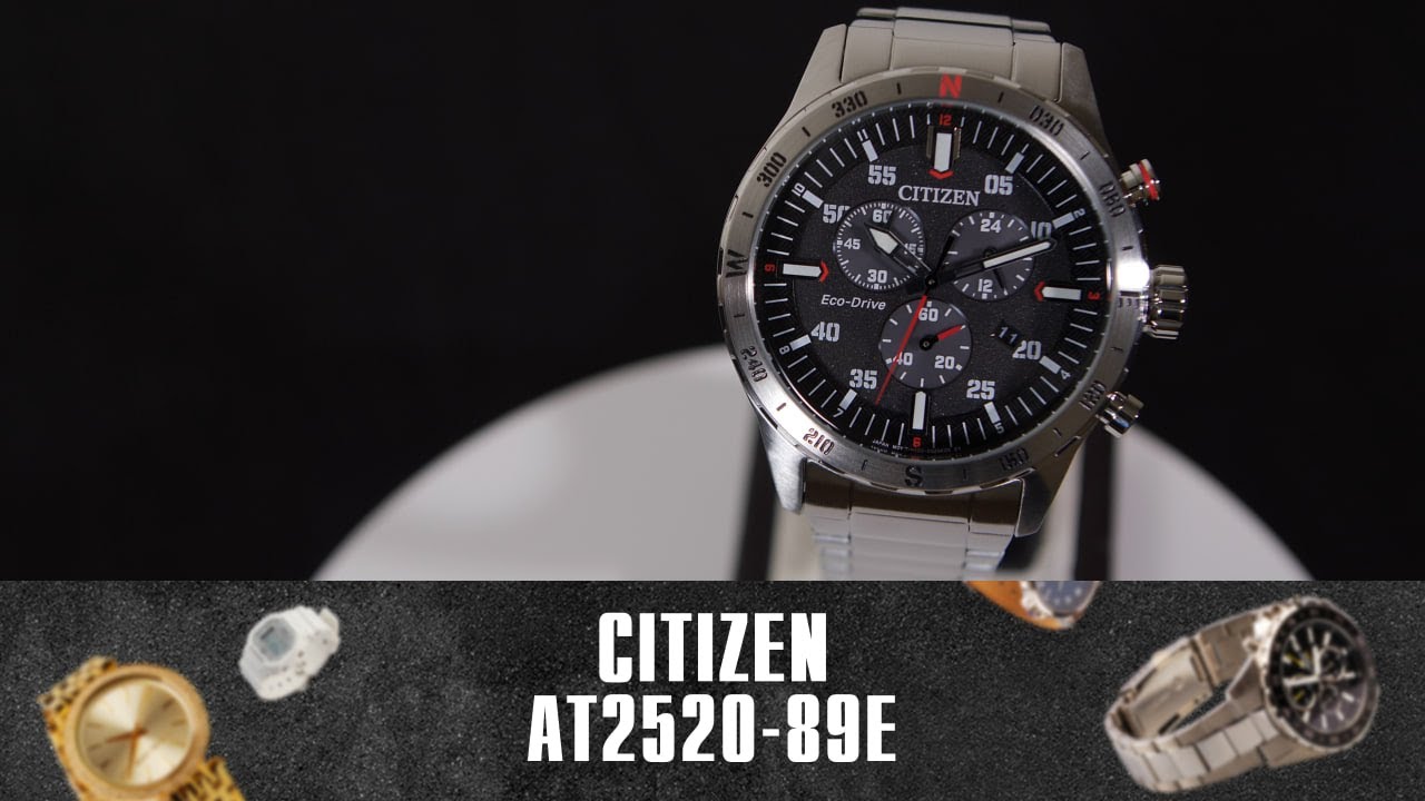 CITIZEN AT2520-89E. Огляд\\Review by secunda.com.ua - YouTube