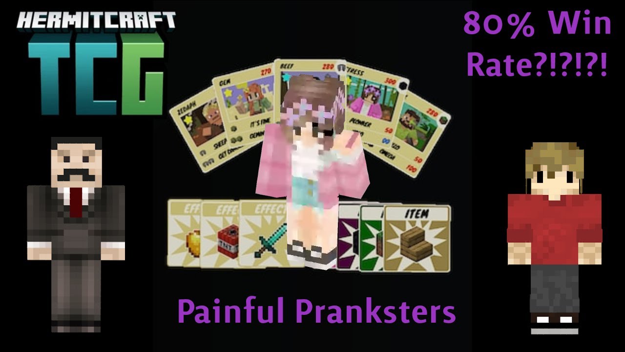 Best deck in the game? Hermitcraft TCG Online YouTube