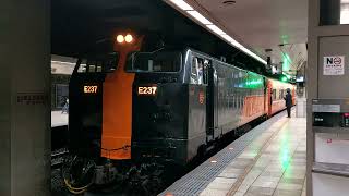 521次莒光號台北站開車出站(E237鳴日車頭牽引)