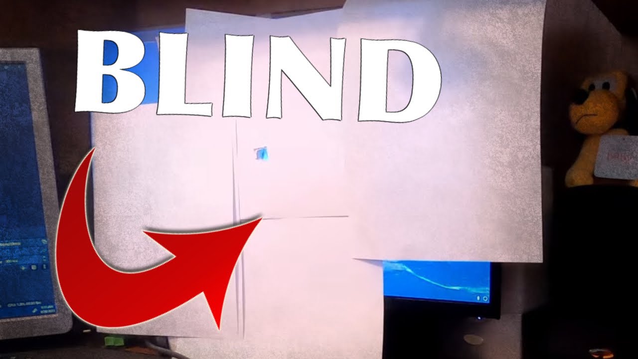 I WON a game in Fortnite **BLIND** YouTube