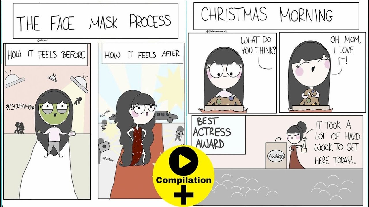 hilariously honest comics about