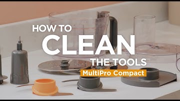 MultiPro Compact (FDP31) | How to clean the tools