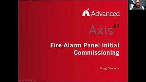 Panel commissioning - Advanced Fire Systems Webinar June 4, 2020