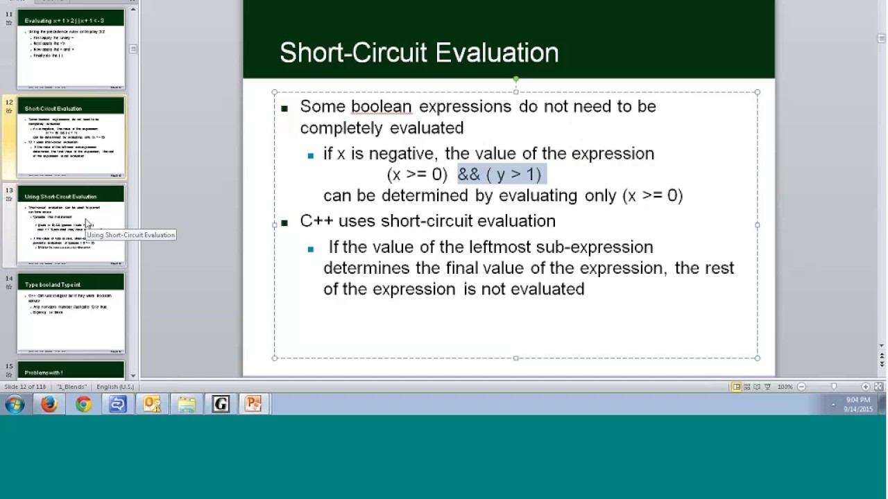 COP2334 - Chapter 3 - Control Flow