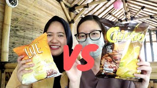 Chitato Sapi Panggang vs Chitato Lite Rasa Sapi Panggang, enakan yang mana?