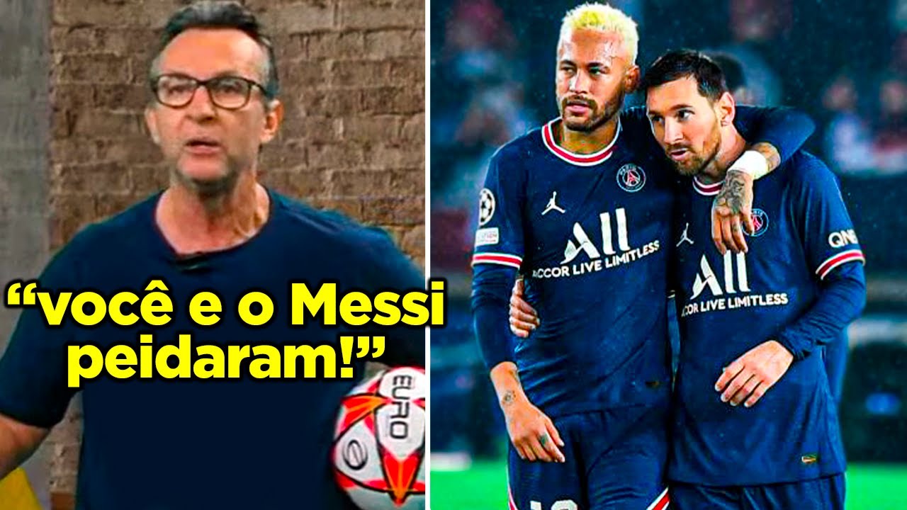 AGORA O NETO PASSOU DOS LIMITES COM O NEYMAR!!! NETO REAGE A PSG VS. REAL MADRID PELA CHAMPIONS!!