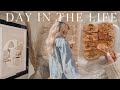 DAY IN THE LIFE | rainy days, interior mood boards, b&m trips/haul, baking + grief struggles