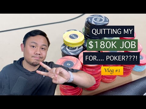 Quitting My $180k Job For Poker?! | Vlog 1