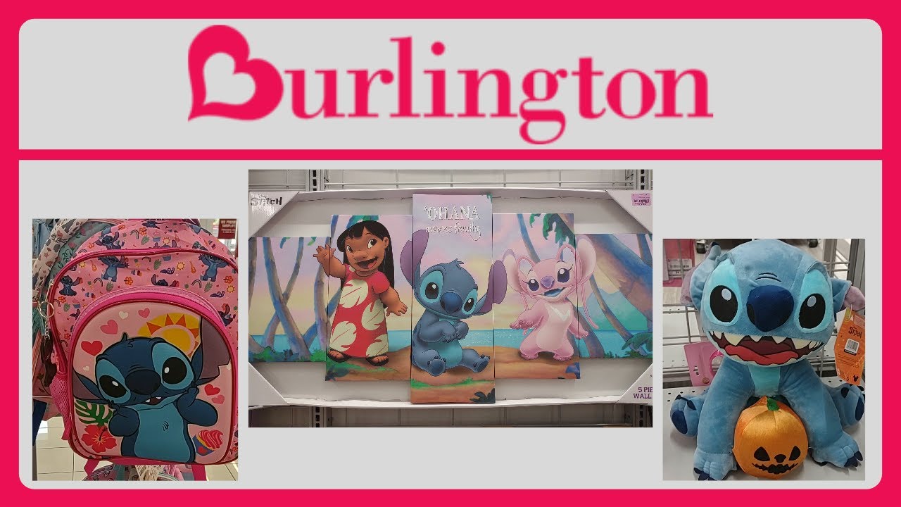 Disney Stitch Merch at Burlington | Halloween | Back to School
