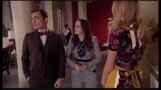 Gossip girl 6X08| It's Really Complicated| Blair and Chuck| Chair| Moments| Love