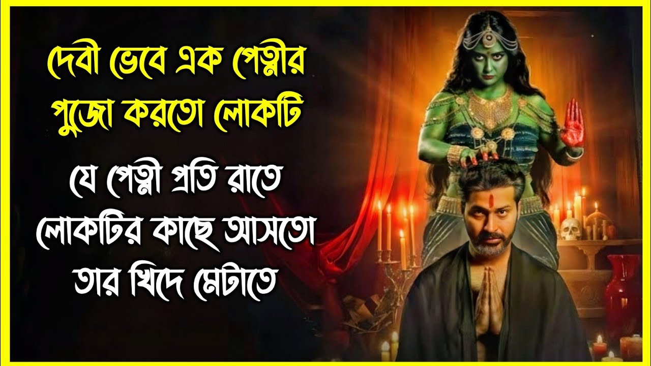 দেবী ভেবে এক পেত্নীর পুজো করতো লোকটি। যে পেত্নী প্রতি রাতে লোকটির কাছে আসতো তার খিদে মেটাতে