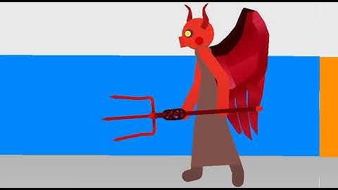 Crove Vs Devil (Short Fight) Stick nodes piggy animations