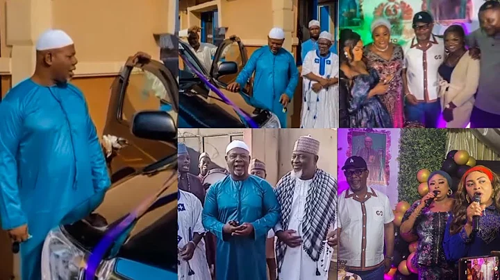 Actor Yinka Quadri In Shock, Did This As He Receives A New Car Gift On His 63rd Birthday, Says He ..