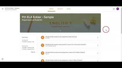 Navigating Google Classroom for Students